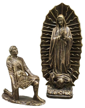 juan diego 41" kneeling