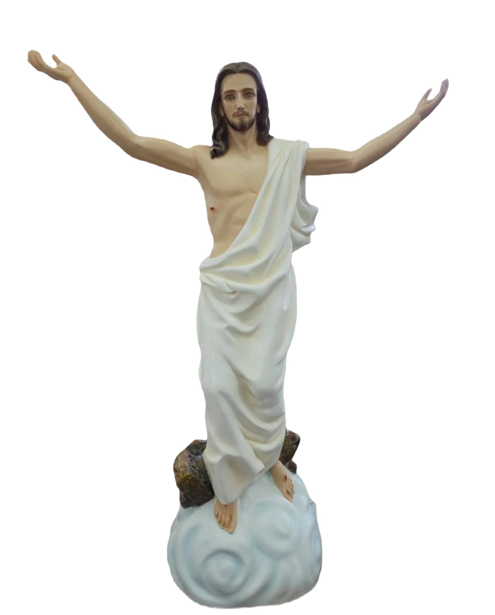 risen christ 28" on base