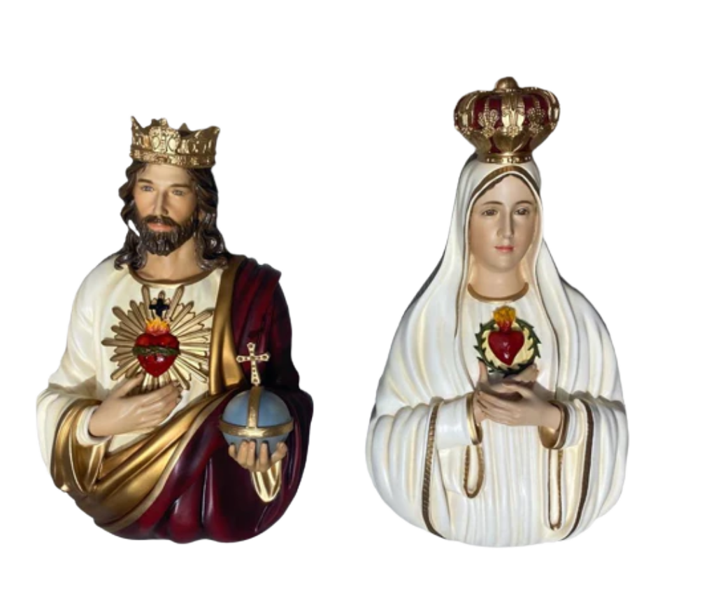 christ the king plaque (sacred heart) 14"