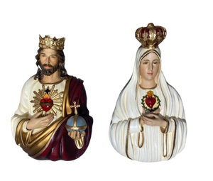 christ the king plaque (sacred heart) 14"